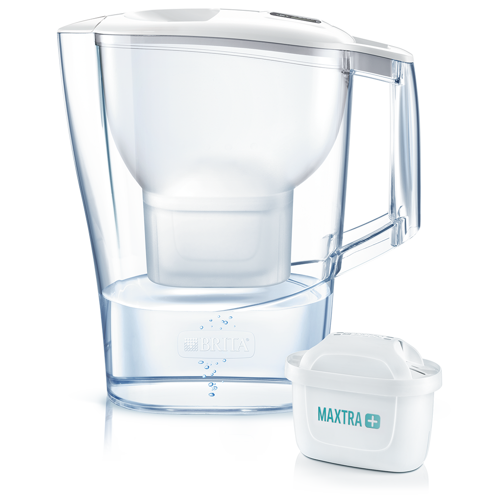 BRITA Aluna Water Filter Jug White (2.4L)