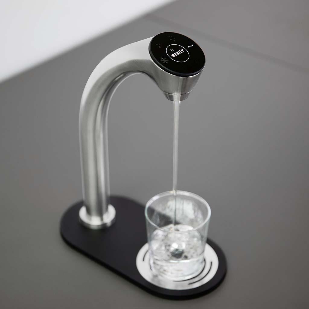 Nouveau Brita système filtrant onTap sur robinet d'eau de cuisine
