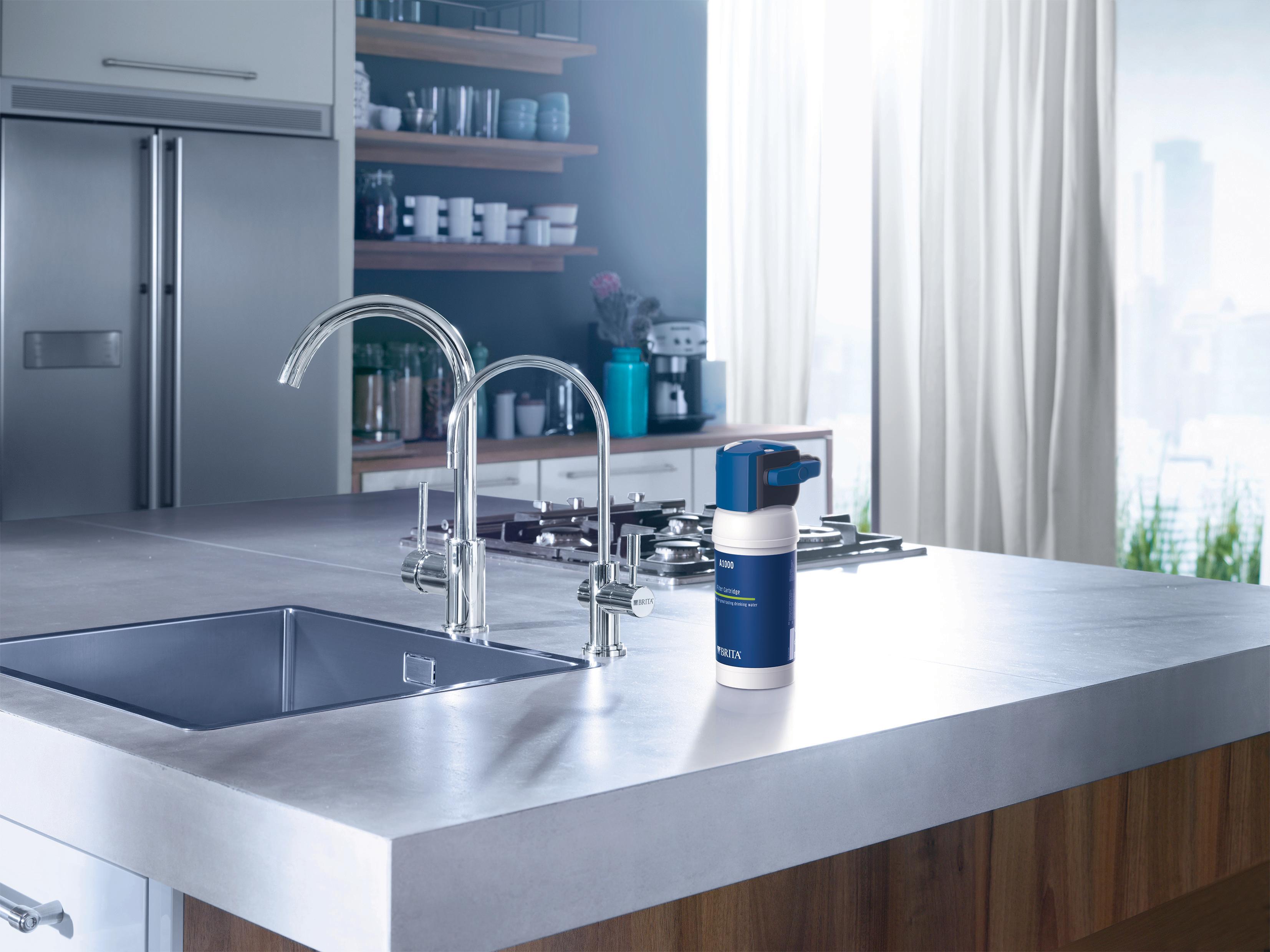 Filtered water at your fingertips with BRITA filter taps